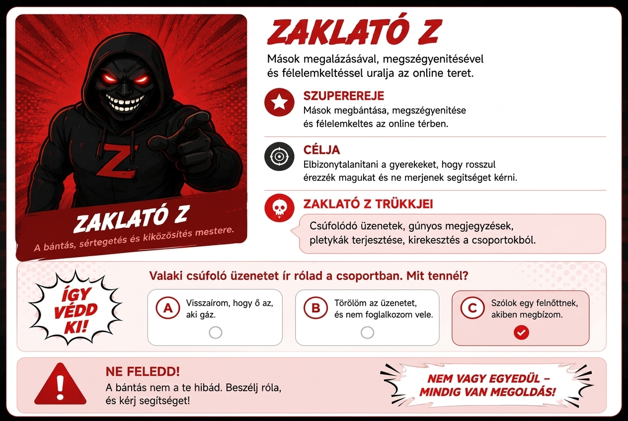 Zaklató Z részletesen