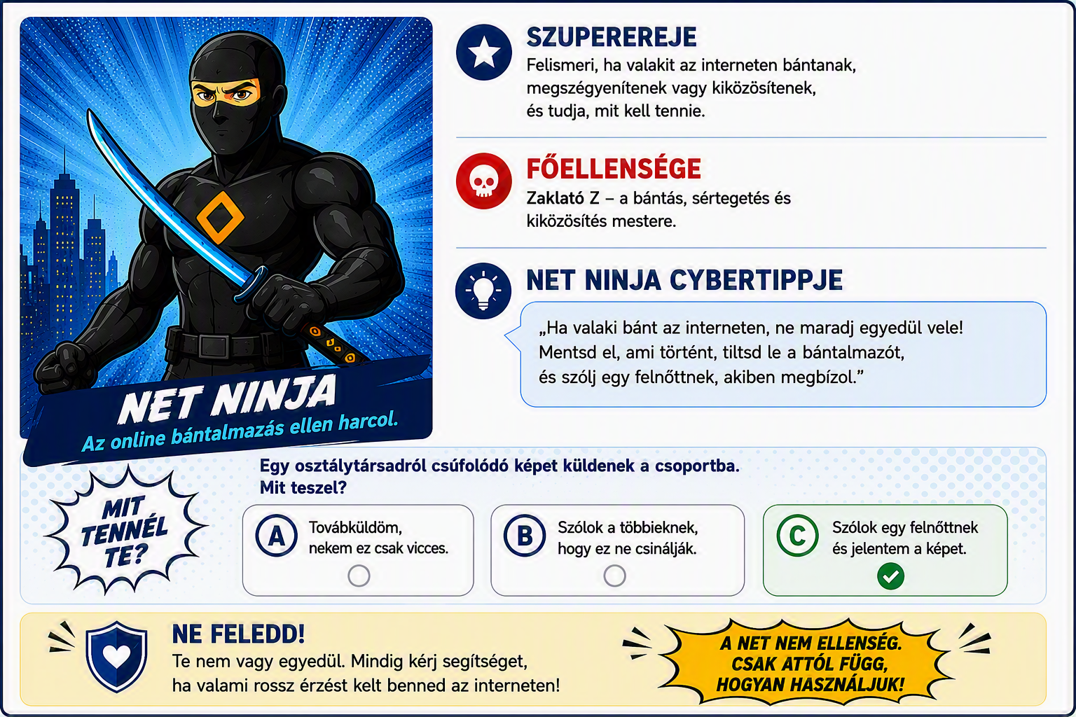 Net Ninja részletesen